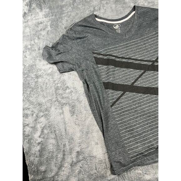 Men’s OP (Ocean Pacific) XL/2XL Gray Graphic Performance Tee – Excellent - Picture 6 of 10